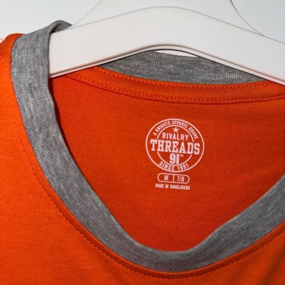 South Carolina Clemson Tigers kids long sleeve tee M 7/8 - Picture 3 of 5